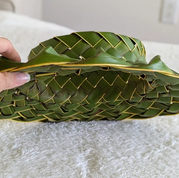 Leaf Hat Green Brown Red - Picture 12 of 14